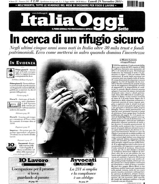 Italia oggi : quotidiano di economia finanza e politica